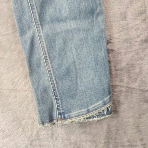 J.Jill Blue Demi Bootcut Havana Wash Jeans 2P RawHem Soft Stretch Everyday Jeans - Picture 11 of 12